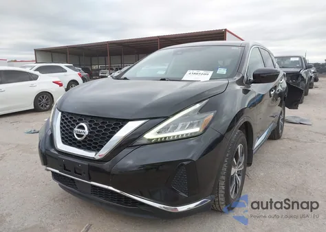 2020 Nissan Murano S Intelligent Awd z USA, uszkodzony, nr VIN 5N1AZ2AS2LN146845